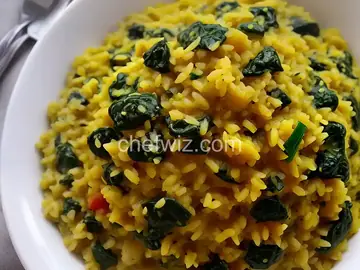Simple Spinach Khichdi