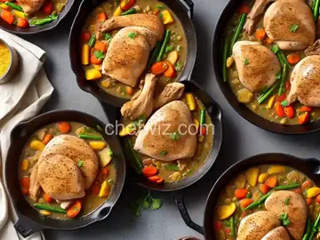 Simple Stovetop Amish Chicken