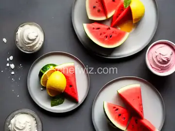 Simple Watermelon Sorbet