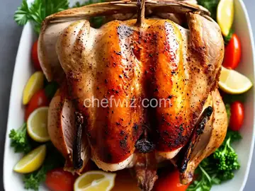 Simple Whole Roasted Chicken