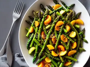 Simple and Citrusy Asparagus Stir-Fry