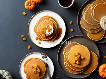 Simply Pumpkin Pancakes