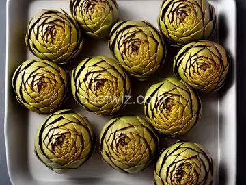 Simply Roasted Artichokes