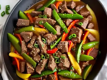 Singapore Beef Stir-Fry