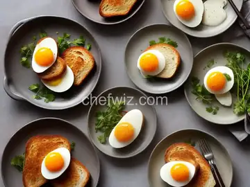Singapore-Style Soft-Cooked Eggs With Kaya Jam and Toast Recipe