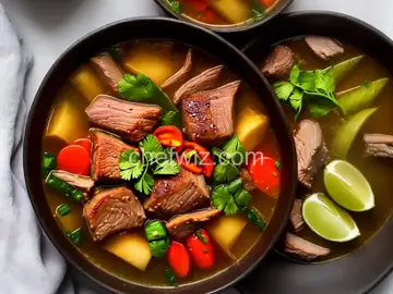 Sinigang na Baboy (Filipino Pork in Sour Tamarind Soup) Recipe