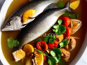 Sinigang na Bangus (Filipino Milkfish in Tamarind Broth)