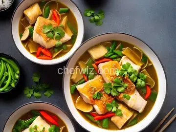Sinigang na Isda sa Miso (Fish Stew with Miso)