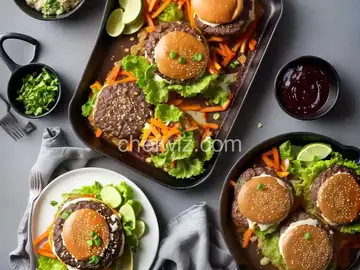 Sizzling Southwest Burgers
