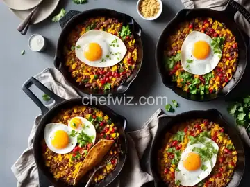 Skillet Breakfast Burrito