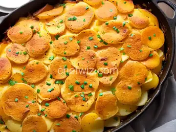Skillet Scalloped Potatoes