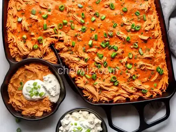 Skinny Buffalo Chicken Dip