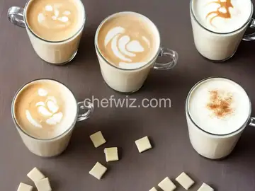 Skinny White Chocolate-Coconut Latte
