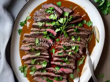 Skirt Steak with Shallot Pan Sauce