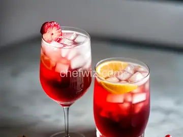 Sloe Gin Fizz Cocktail