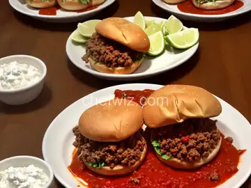 Sloppy Joe Di Maggios - Serves a whole team of 9 little leaguers!