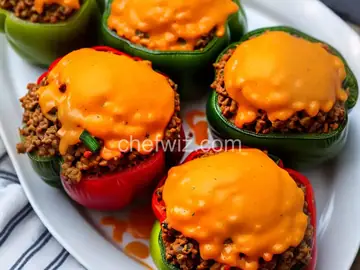 Sloppy Joe-Stuffed Peppers
