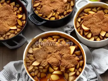 Slow Cooked Apple Brown Betty