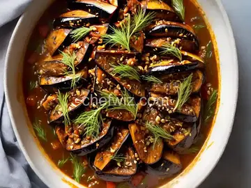 Slow-Cooked Eggplant With Lemon and Fennel Seeds