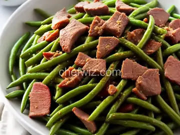 Slow-Cooked Green Beans with Salt Pork