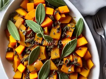 Slow-Cooked Winter Squash with Sage and Thyme