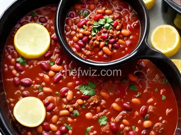 Slow Cooker 3-Bean Chili