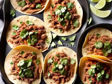 Slow Cooker Al Pastor Style Tacos