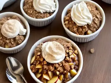 Slow Cooker Apple Crisp with Cake Mix