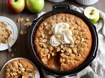 Slow Cooker Apple Dump Cake