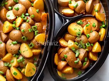 Slow Cooker Baked Potatoes