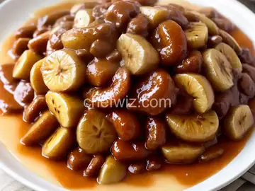 Slow Cooker Bananas Foster