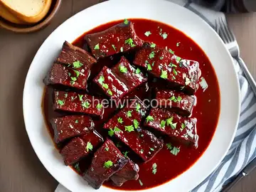 Slow Cooker Barbequed Beef Ribs