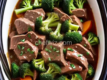 Slow-Cooker Beef & Broccoli
