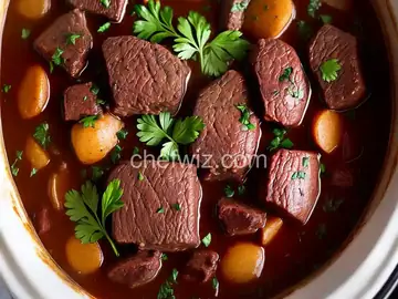 Slow Cooker Beef Bourguignon