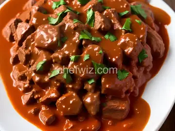 Slow Cooker Beef Paprikash