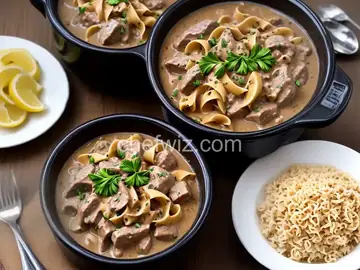 Slow Cooker Beef Stroganoff II