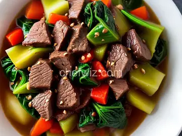 Slow-Cooker Beef and Bok Choy