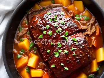 Slow-Cooker Beer-Braised Brisket
