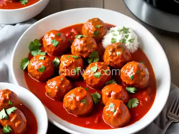Slow-Cooker Buffalo Chicken Meatballs