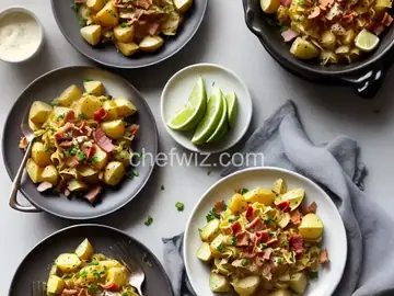 Slow-Cooker Cabbage, Potatoes and Bacon