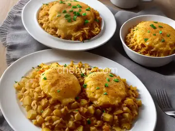 Slow Cooker Cheesy Hash Brown Potatoes