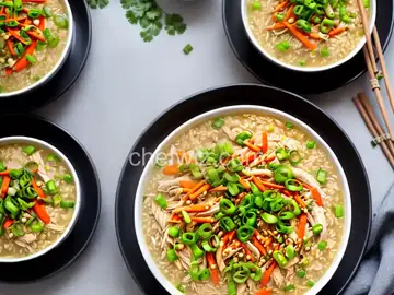 Slow-Cooker Chicken Congee