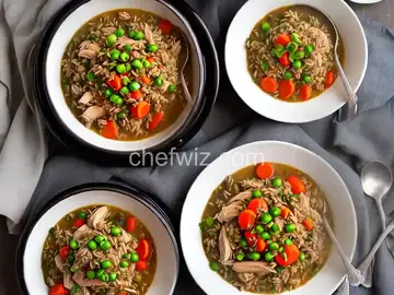 Slow Cooker Chicken Stew with Wild Rice
