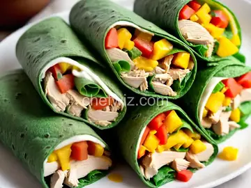 Slow Cooker Chicken Verde Burritos