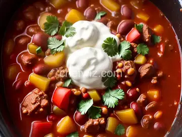Slow Cooker Chili with Beer