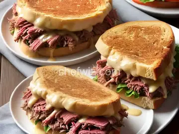 Slow Cooker Corned Beef Reuben Sandwiches