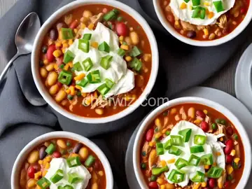 Slow Cooker Cream Cheese Chicken Chili
