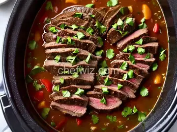 Slow Cooker Flank Steak