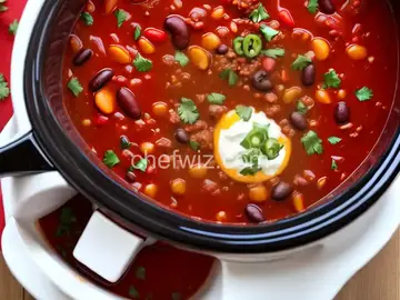 Slow Cooker Game Day Chili