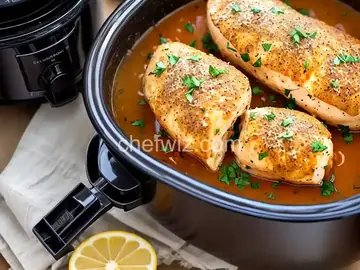Slow-Cooker Garlic-Parmesan Chicken